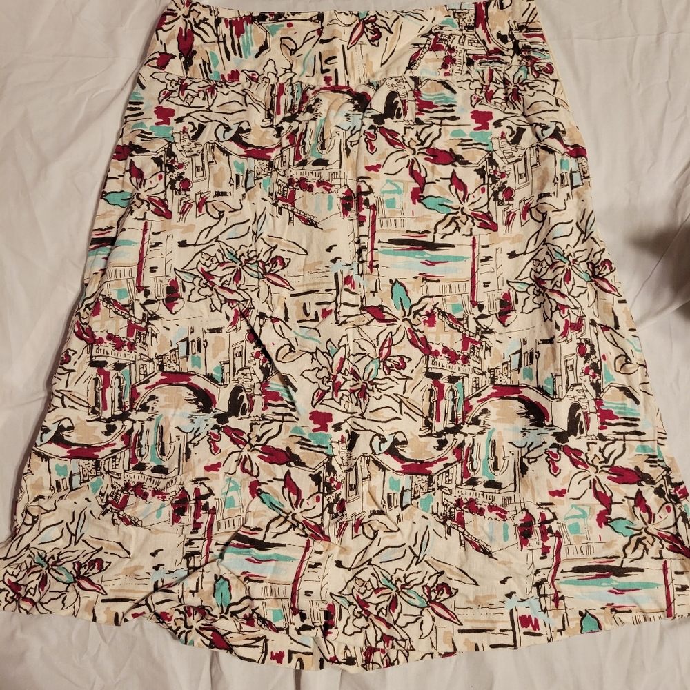 Linen skirt